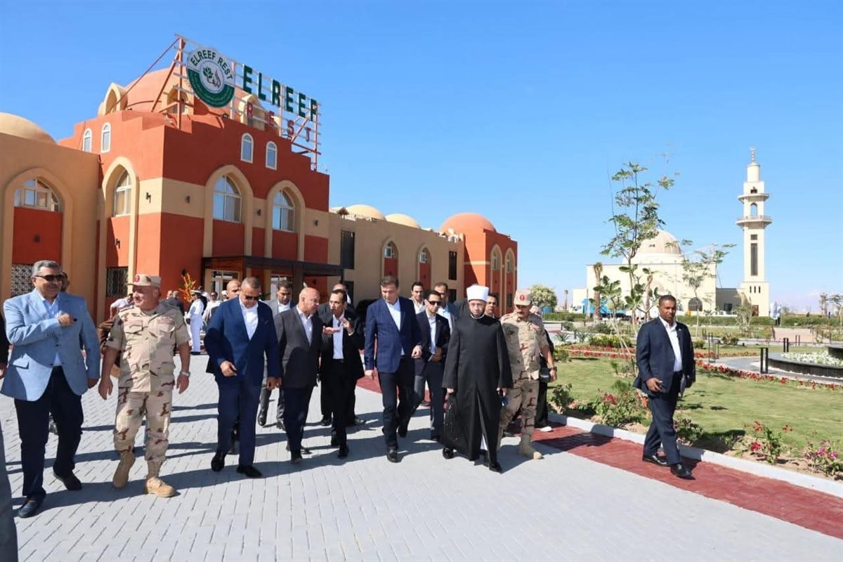 افتتاح المنطقة الإدارية والخدمية بمدينة الطور