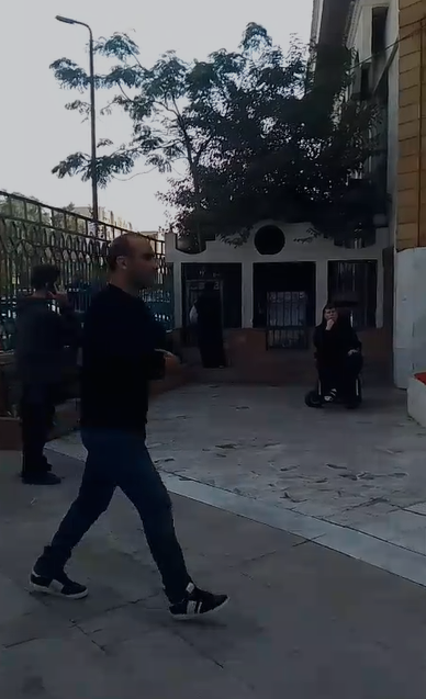 سيد عبد الحفيظ من جنازة محمد صبري