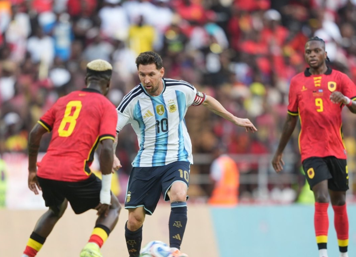 مباراة الأرجنتين وإنجولا الودية