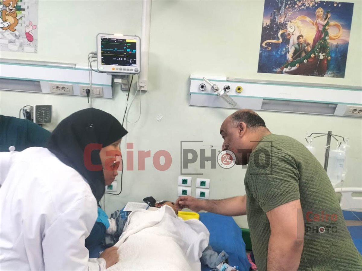 نائب مدير هيئة الرعاية يتابع حالات المصابين