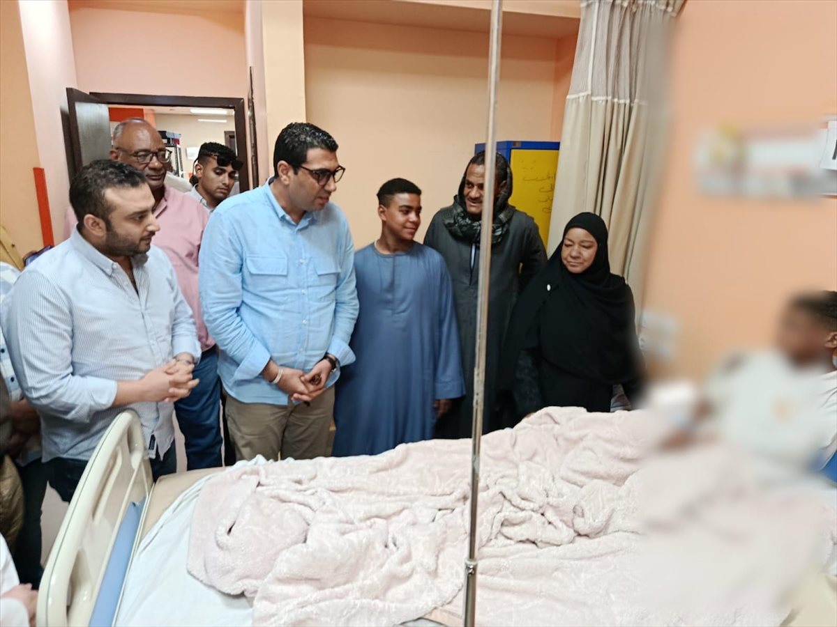 نائب محافظ الأقصر ورئيس هيئة الرعاية ومتابعة المصابين