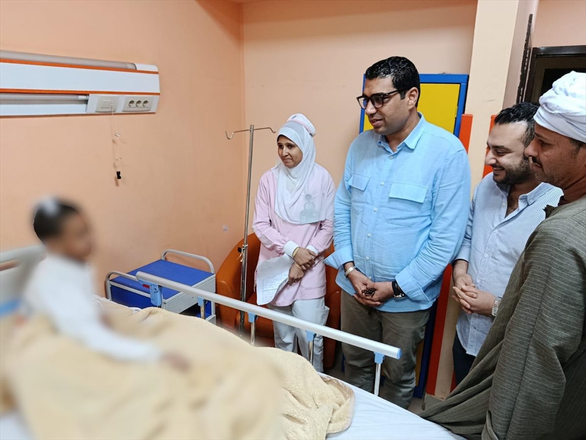 نائب محافظ الأقصر ورئيس هيئة الرعاية ومتابعة المصابين