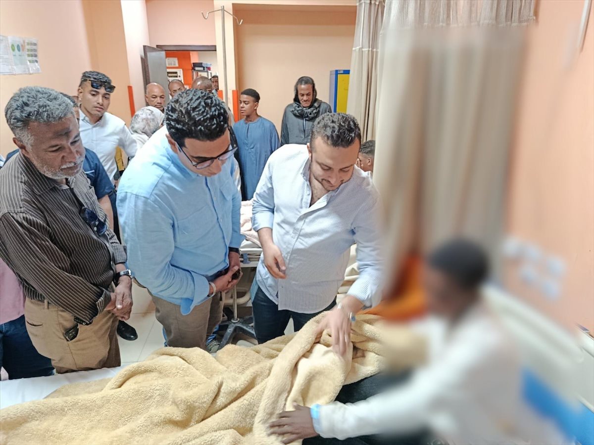 نائب محافظ الأقصر ورئيس هيئة الرعاية ومتابعة المصابين