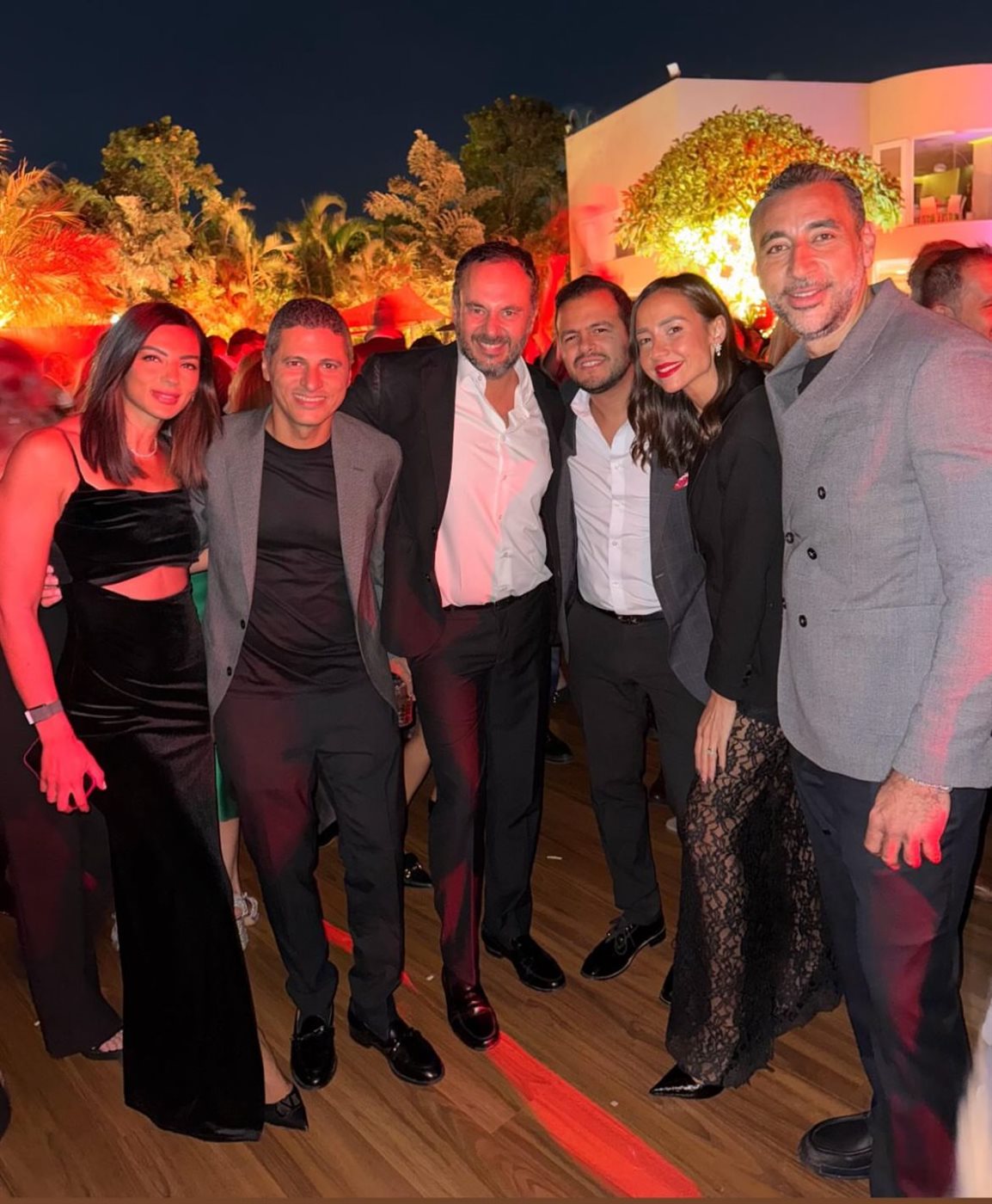 حفل زفاف رجل الأعمال أحمد طارق ونينا عز العرب