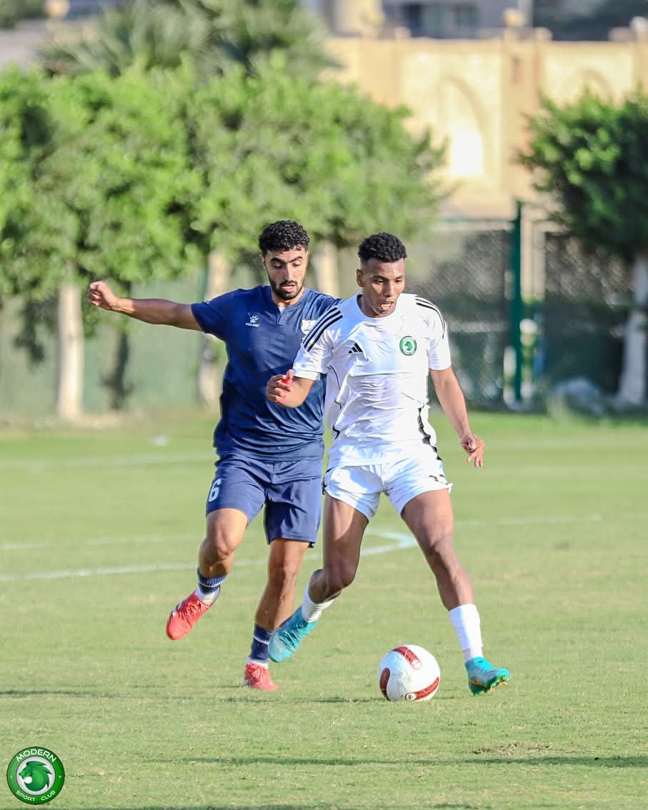 مباراة مودرن سبورت وإنبي الودية عصر اليوم