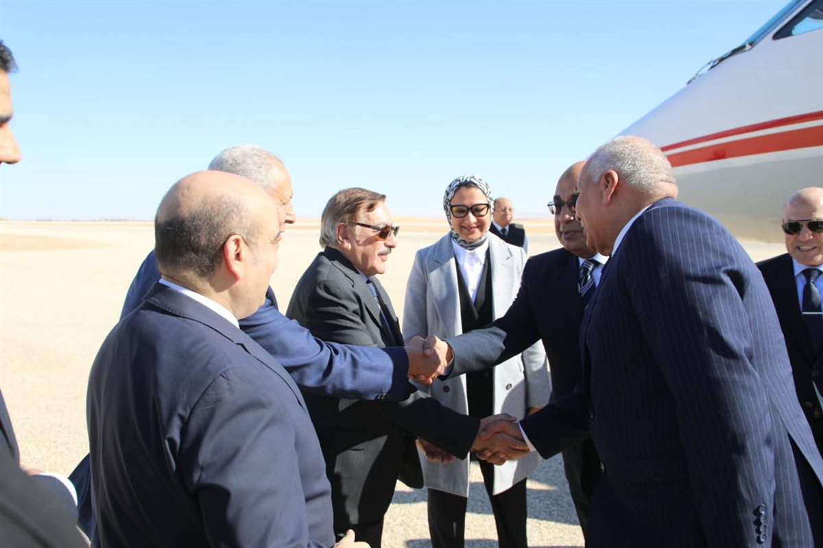 وزير العدل يصل الوادى الجديد