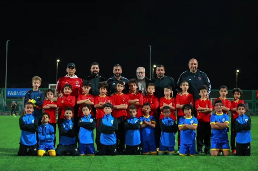 حسام عاشور داخل أكاديمية الأهلي بالتجمع الخامس