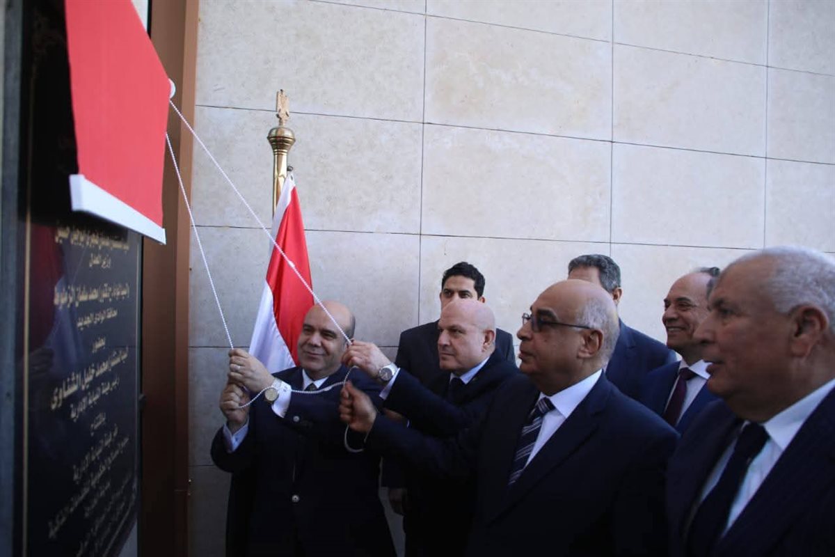 جانب من جولة وزير العدل بالوادى الجديد