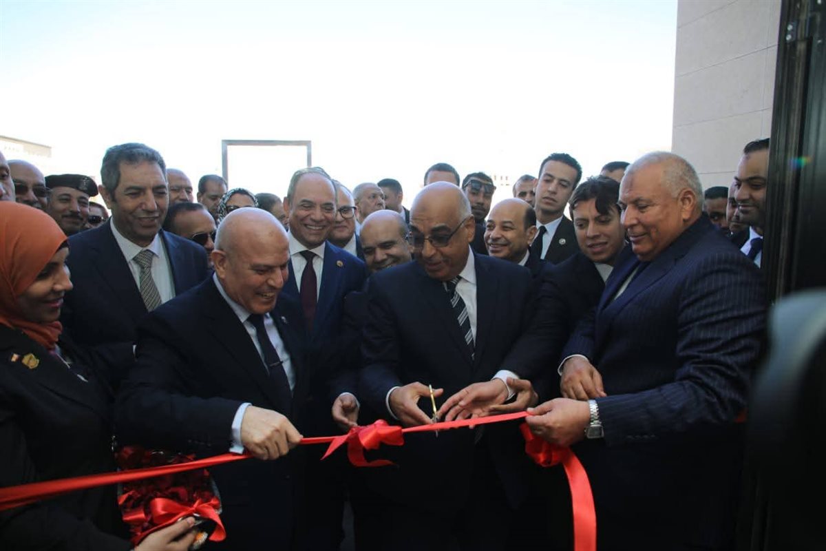 جانب من جولة وزير العدل بالوادى الجديد