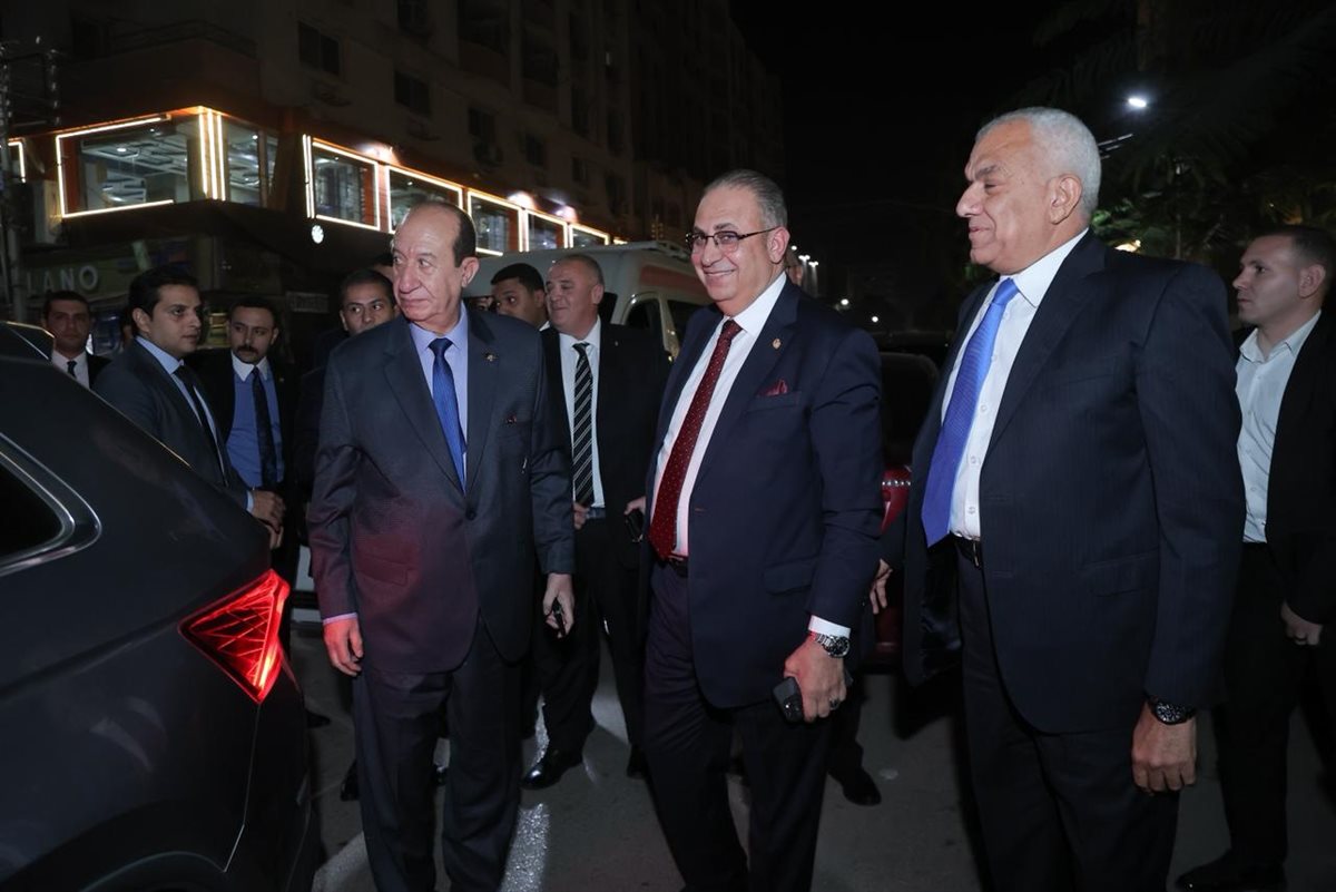 قائمة العادلي أثناء زيارة نادي قضاة سوهاج وقنا استعدادا للانتخابات