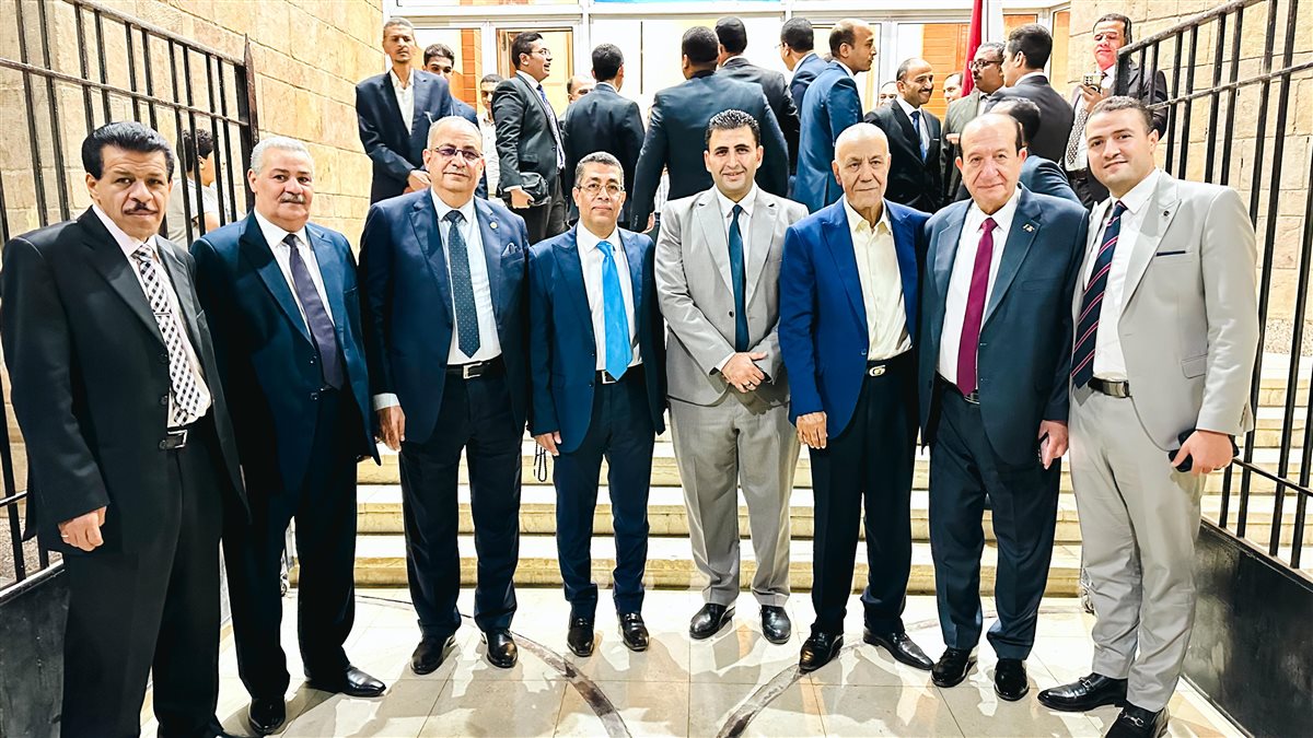 قائمة العادلي أثناء زيارة نادي قضاة سوهاج وقنا استعدادا للانتخابات