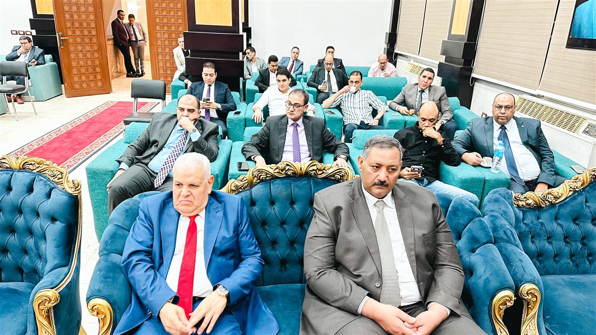 قائمة العادلي أثناء زيارة نادي قضاة سوهاج وقنا استعدادا للانتخابات