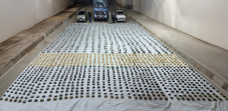 إحباط محاولة تهريب كمية من المخدرات بـ 150 مليون جنيه بالسويس