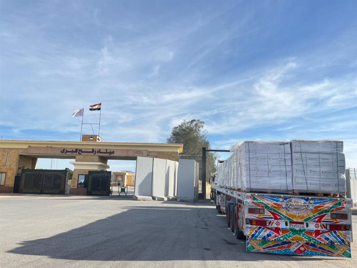 جانب من القافلة