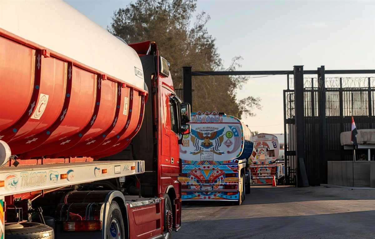 جانب من القافلة