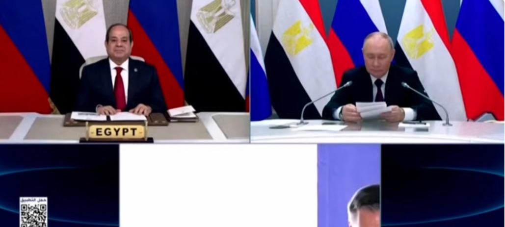 الرئيس السيسي والرئيس بوتين