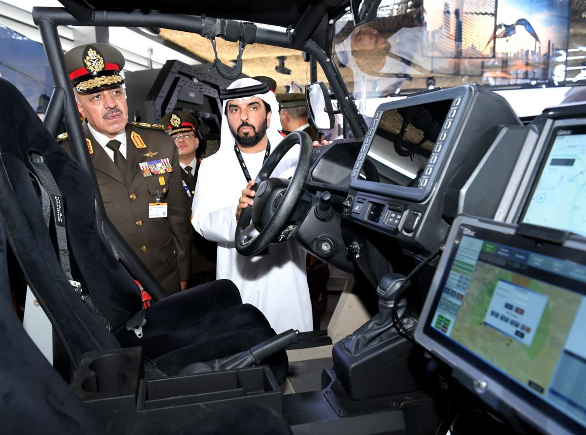 جانب من تفقد رئيس أركان حرب القوات المسلحة