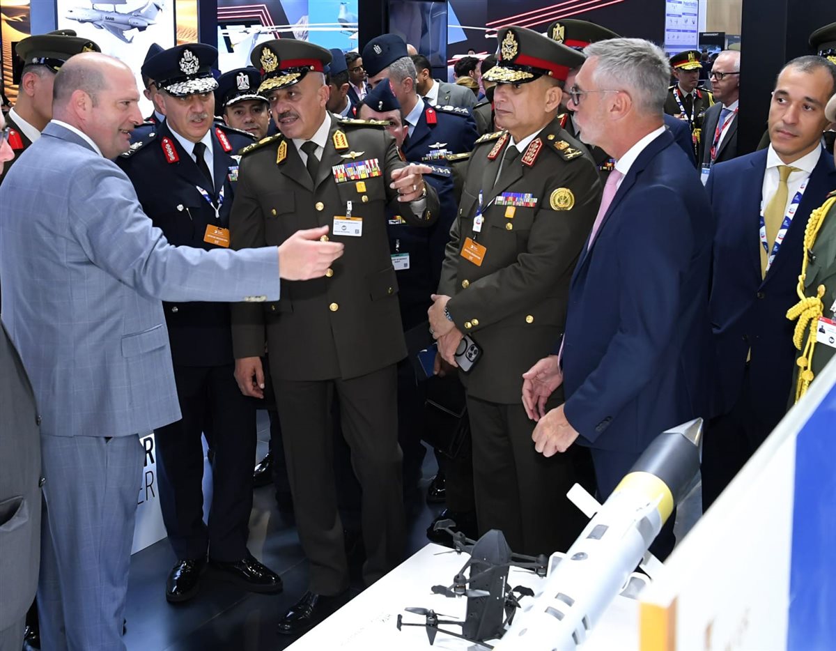 جانب من تفقد رئيس أركان حرب القوات المسلحة