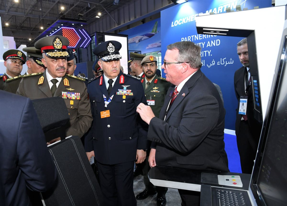 جانب من تفقد رئيس أركان حرب القوات المسلحة