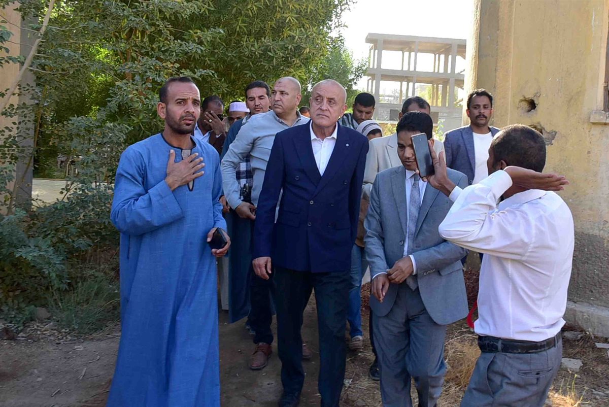 جولة محافظ الأقصر 