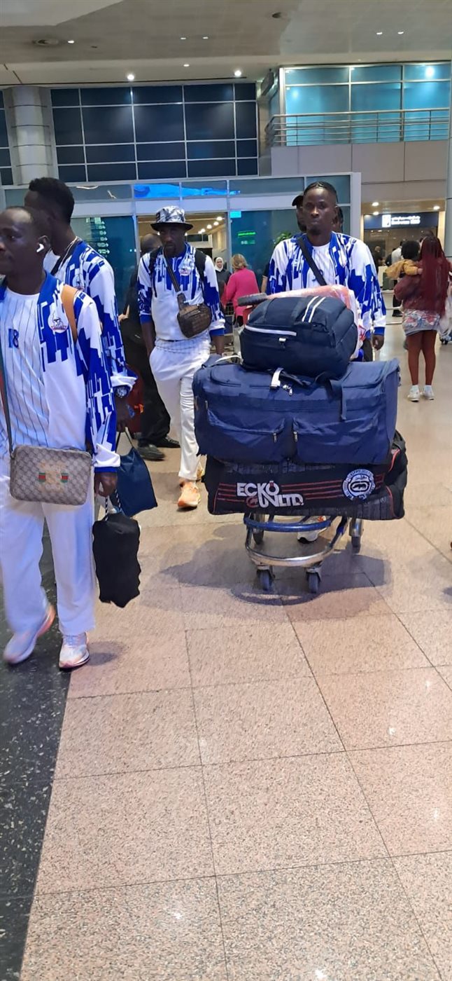 <strong>بعثة ريفرز يونايتد تصل القاهرة استعدادًا لمواجهة بيراميدز في افتتاح مجموعات دوري الأبطال</strong>