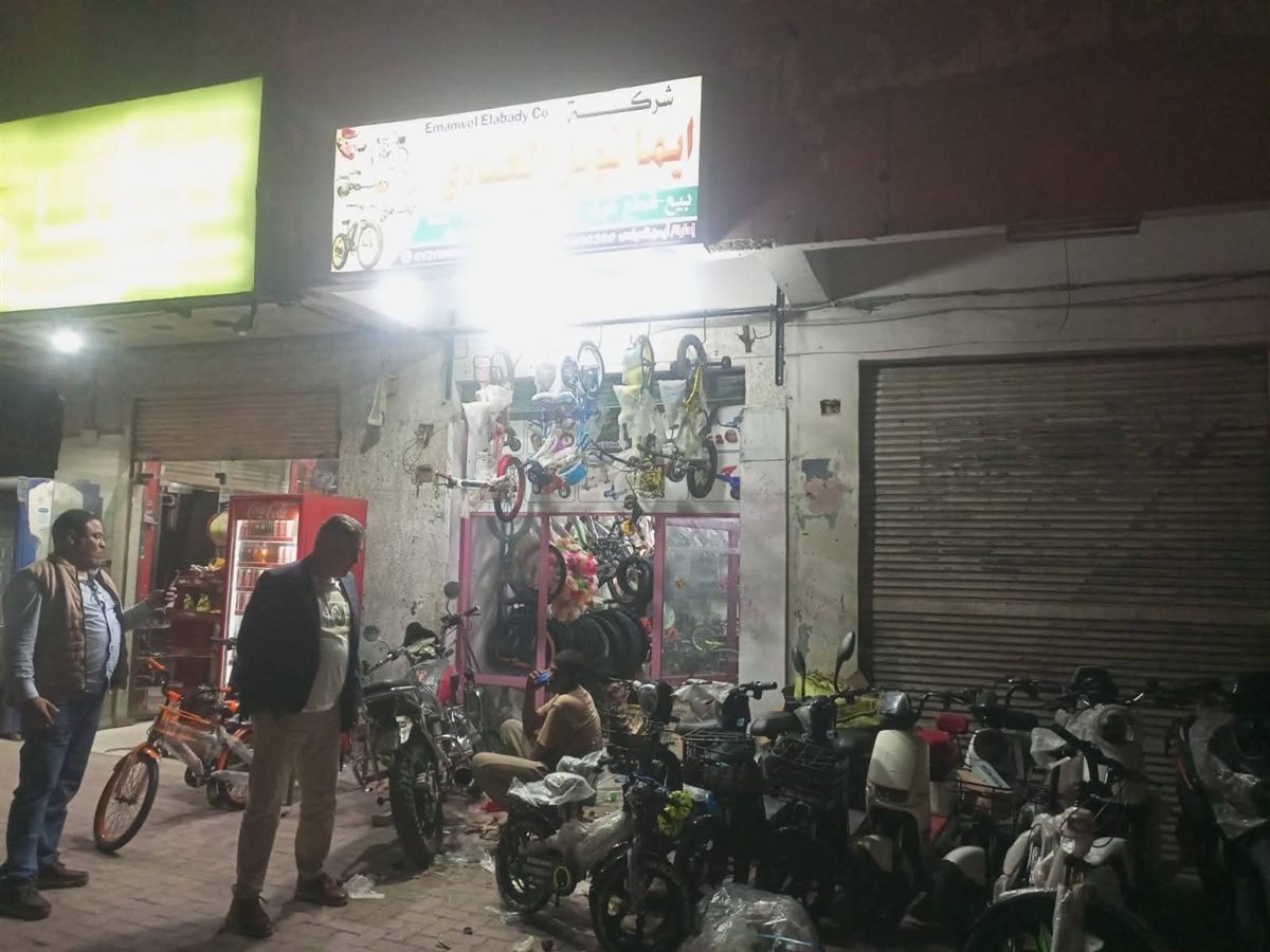 حملة مكبرة علي محلات بيع الاسكوتر الكهربائي بالغردقة 