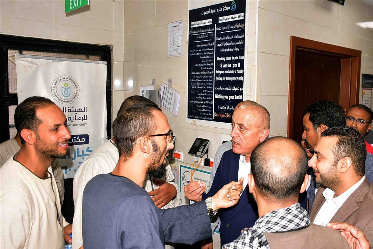 جولة محافظ الأقصر