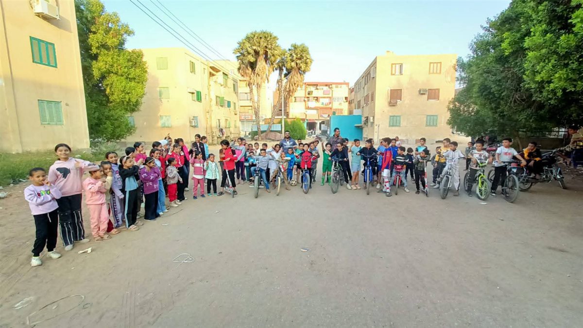 مشروع اللياقة البدنية بشوارع الوادي الجديد