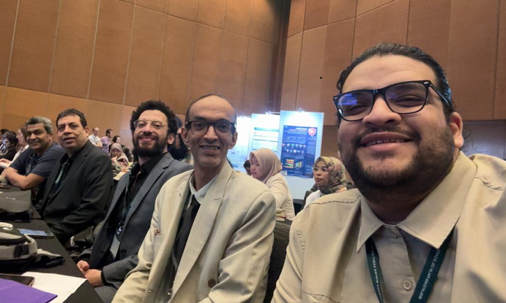 جانب من الحضور الإعلامي لفاعاليات المؤتمر