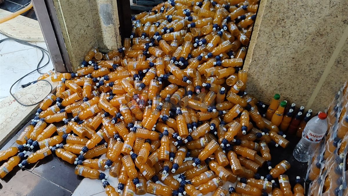 جانب من المضبوطات 