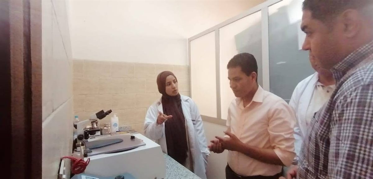 جولة مفاجئة لوكيل وزارة صحة الأقصر