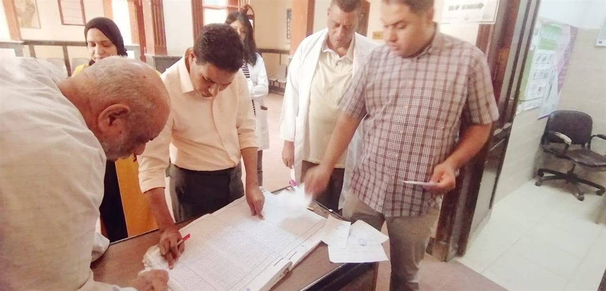 جولة مفاجئة لوكيل وزارة صحة الأقصر