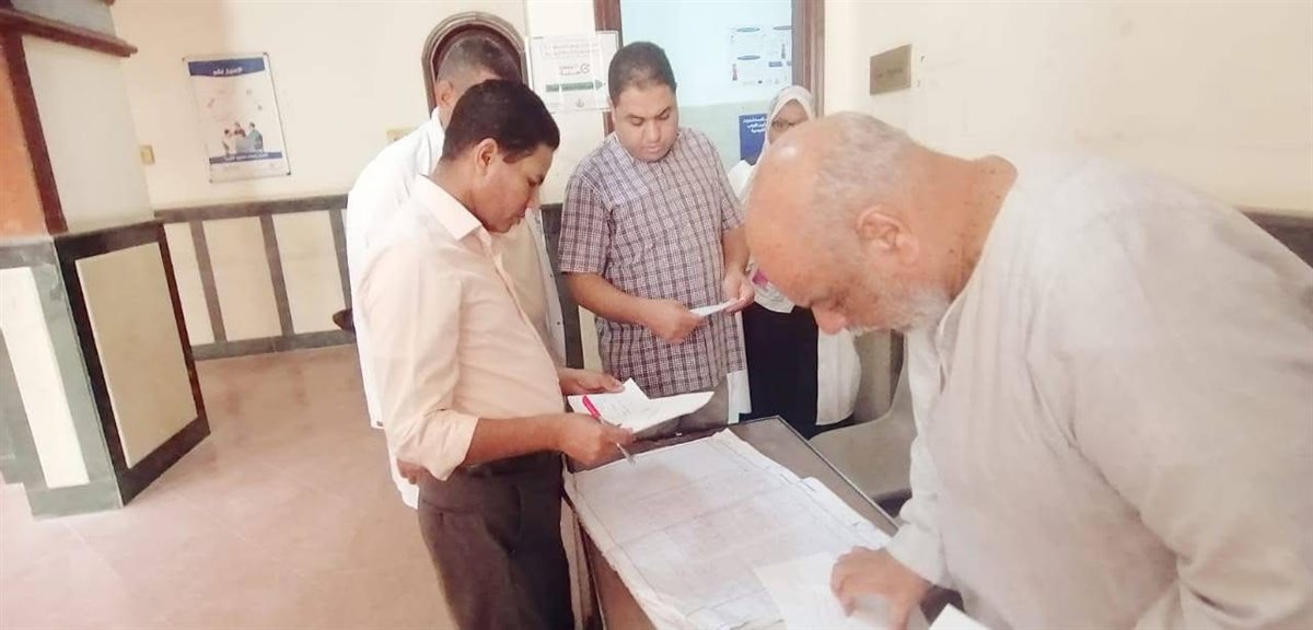 جولة مفاجئة لوكيل وزارة صحة الأقصر