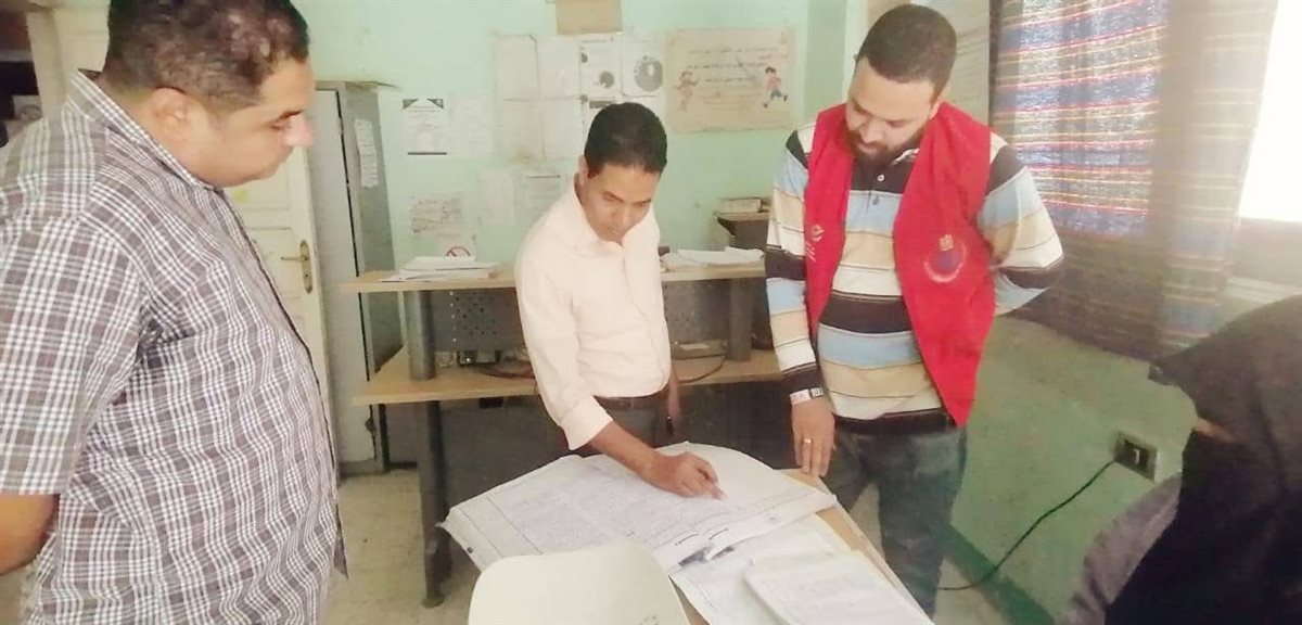 جولة مفاجئة لوكيل وزارة صحة الأقصر