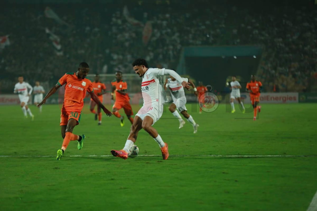 مباراة الزمالك وزيسكو في الكونفدرالية الإفريقية