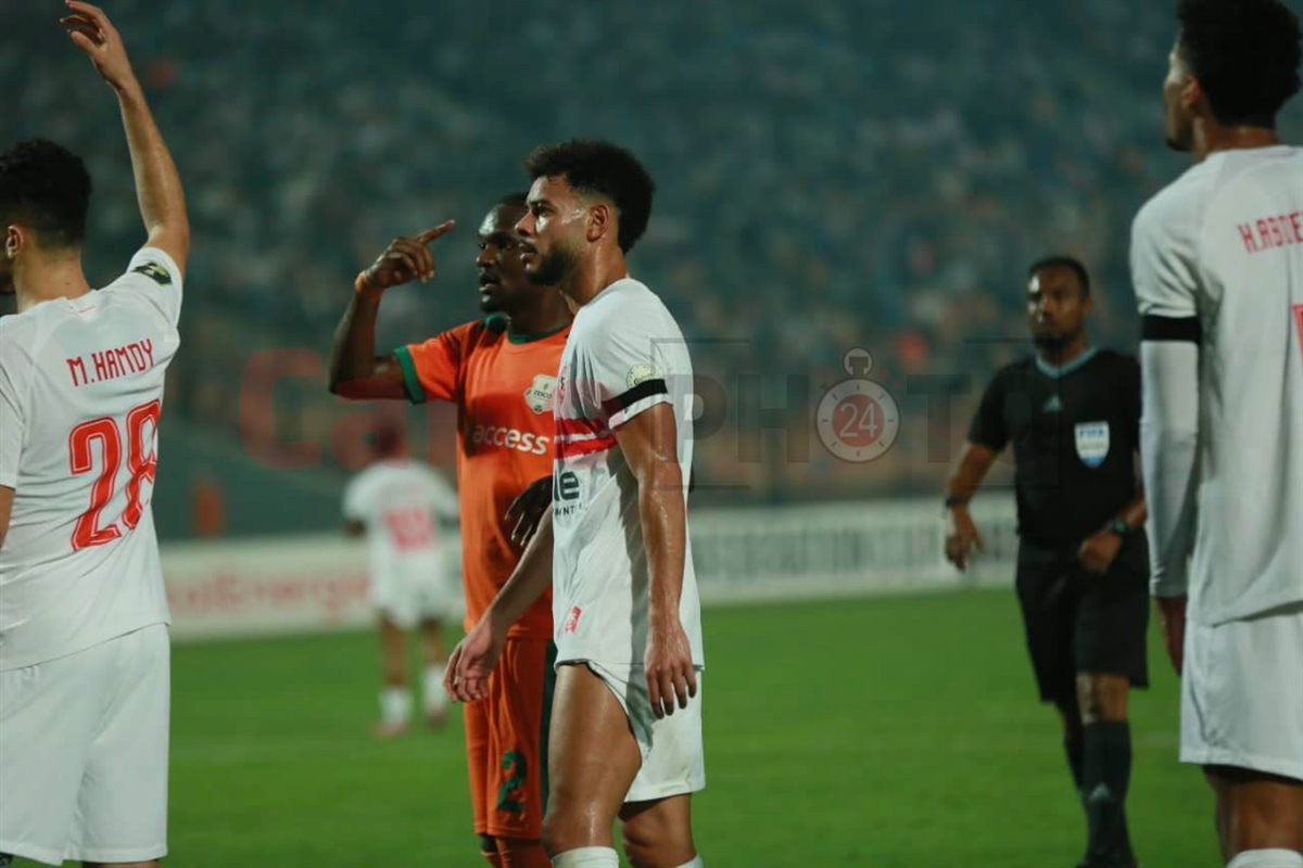 مباراة الزمالك وزيسكو في الكونفدرالية الإفريقية