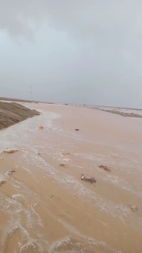 سيول بقرية برنيس جنوب البحر الأحمر 