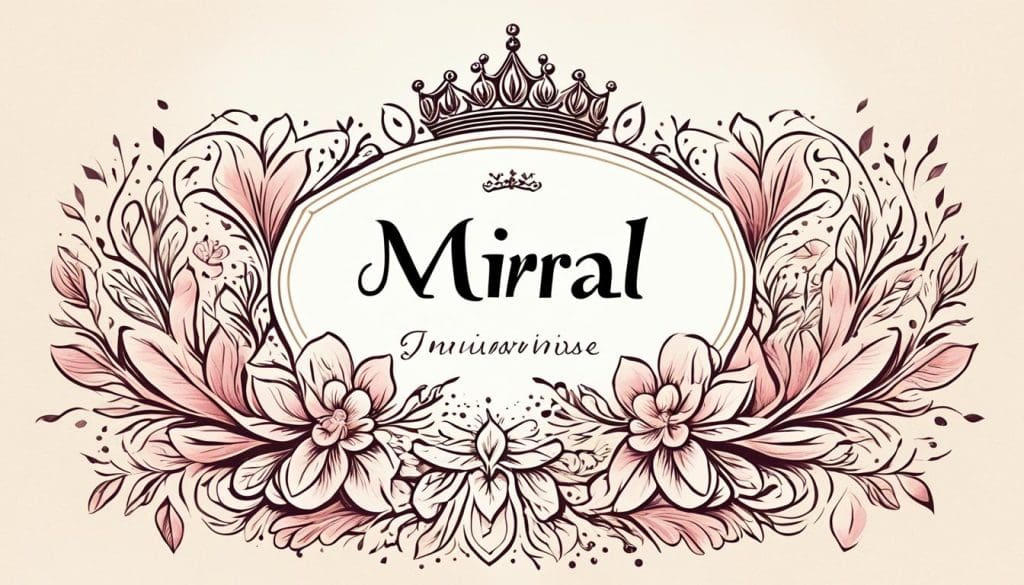 معنى اسم ميرال بالإنجليزي