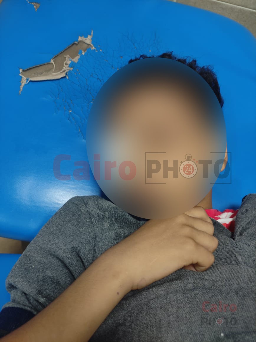 التلميذ المصاب