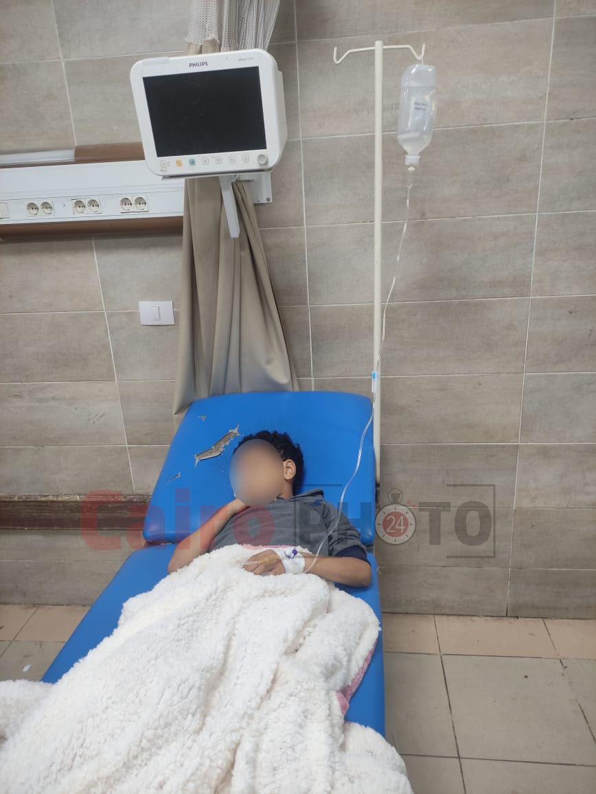 التلميذ المصاب