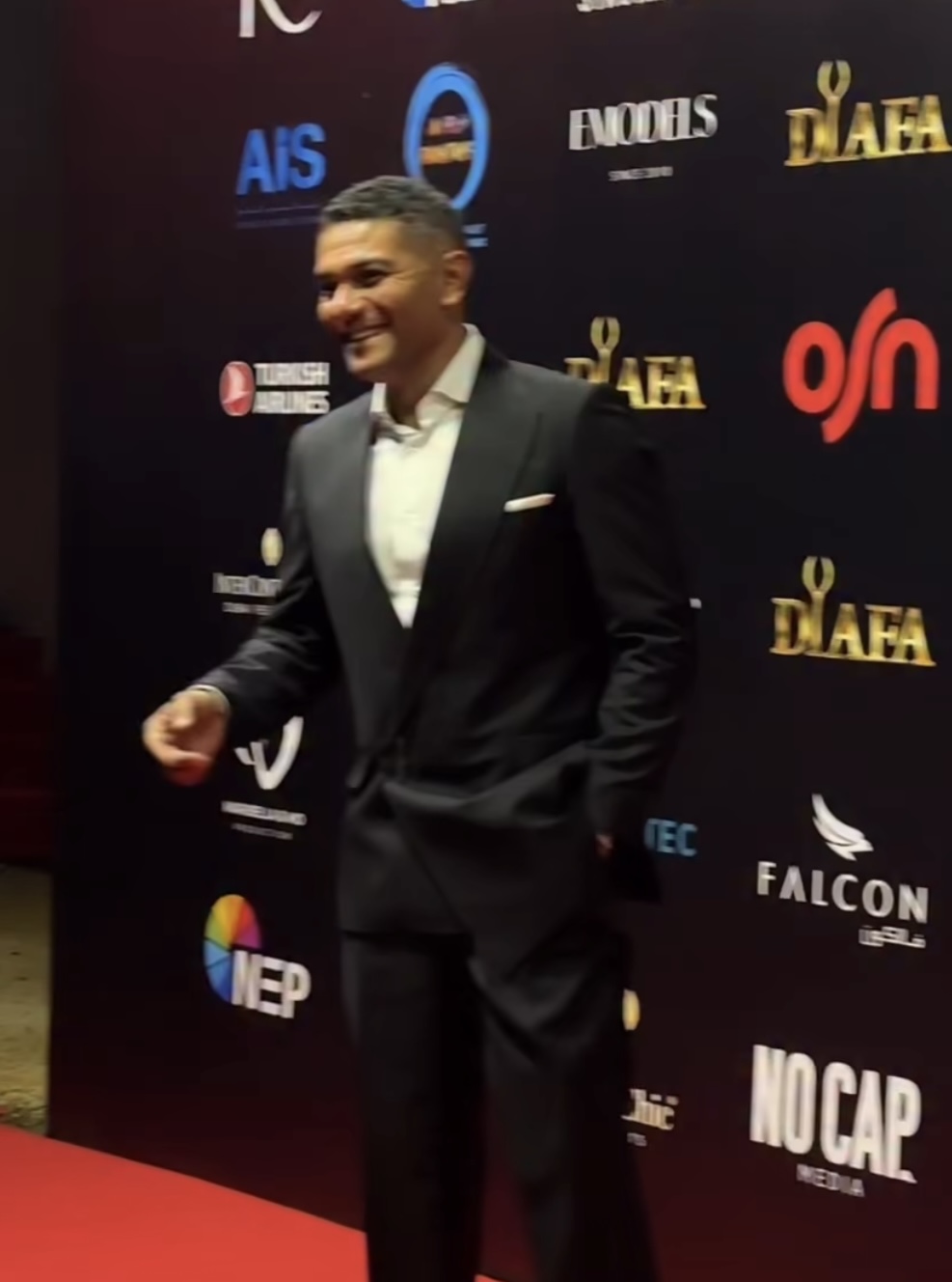  توافد نجوم الفن على ريد كاربت مهرجان ضيافة