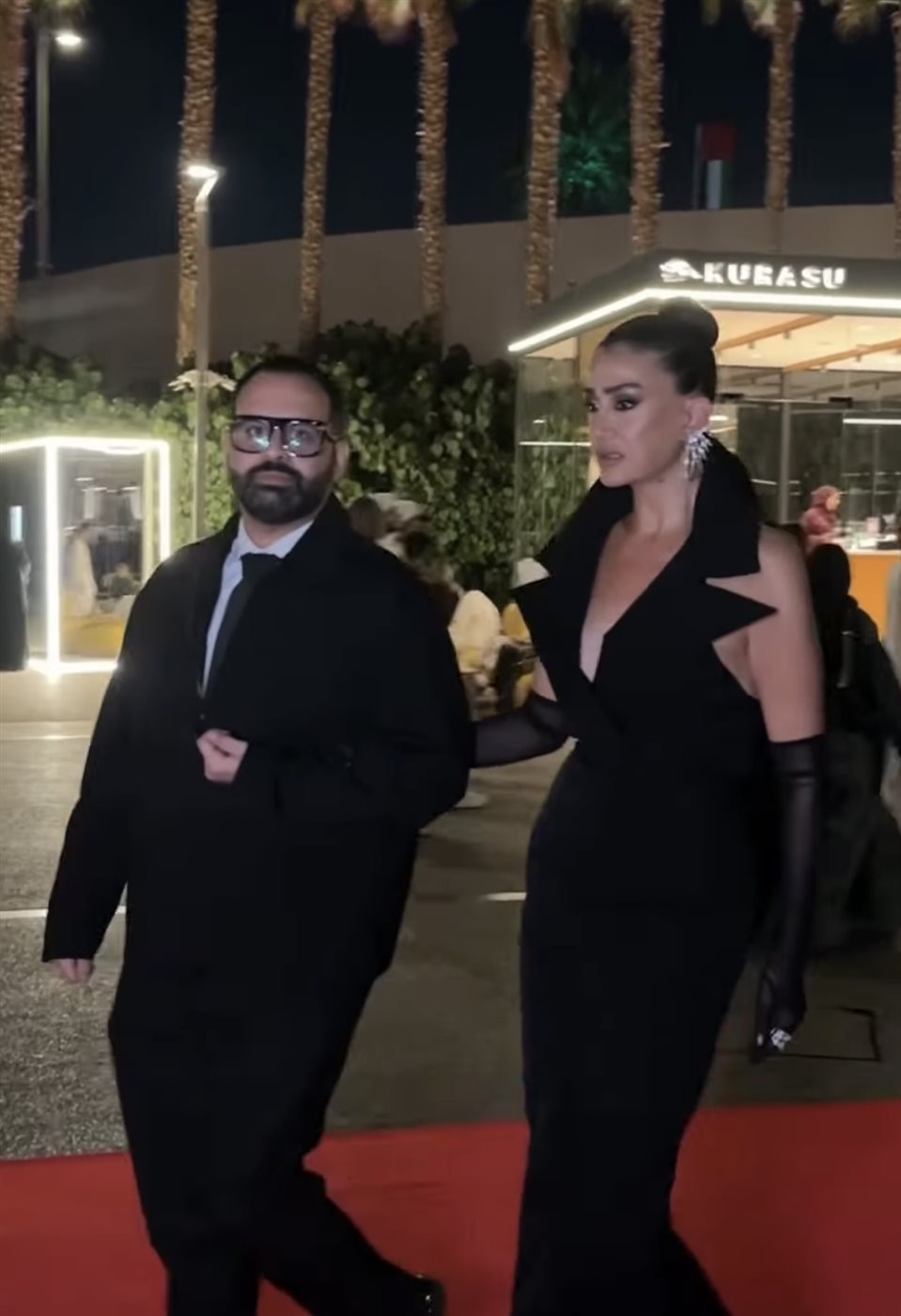 توافد نجوم الفن على ريد كاربت مهرجان ضيافة