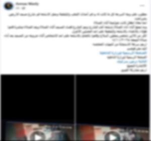 صورة من المنشور