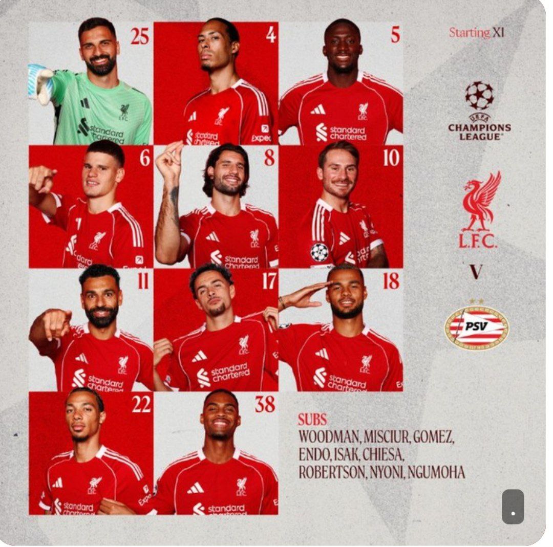 تشكيل ليفربول