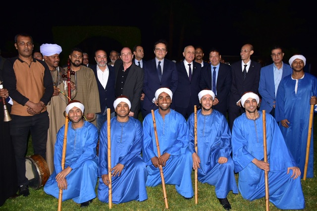 محافظ الأقصر ووزير الثقافة