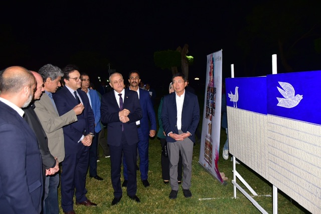 محافظ الأقصر ووزير الثقافة