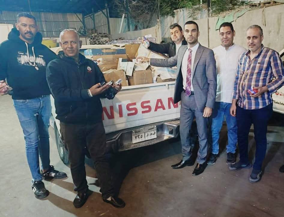 ضبط سجائر مهربة في المنوفية 