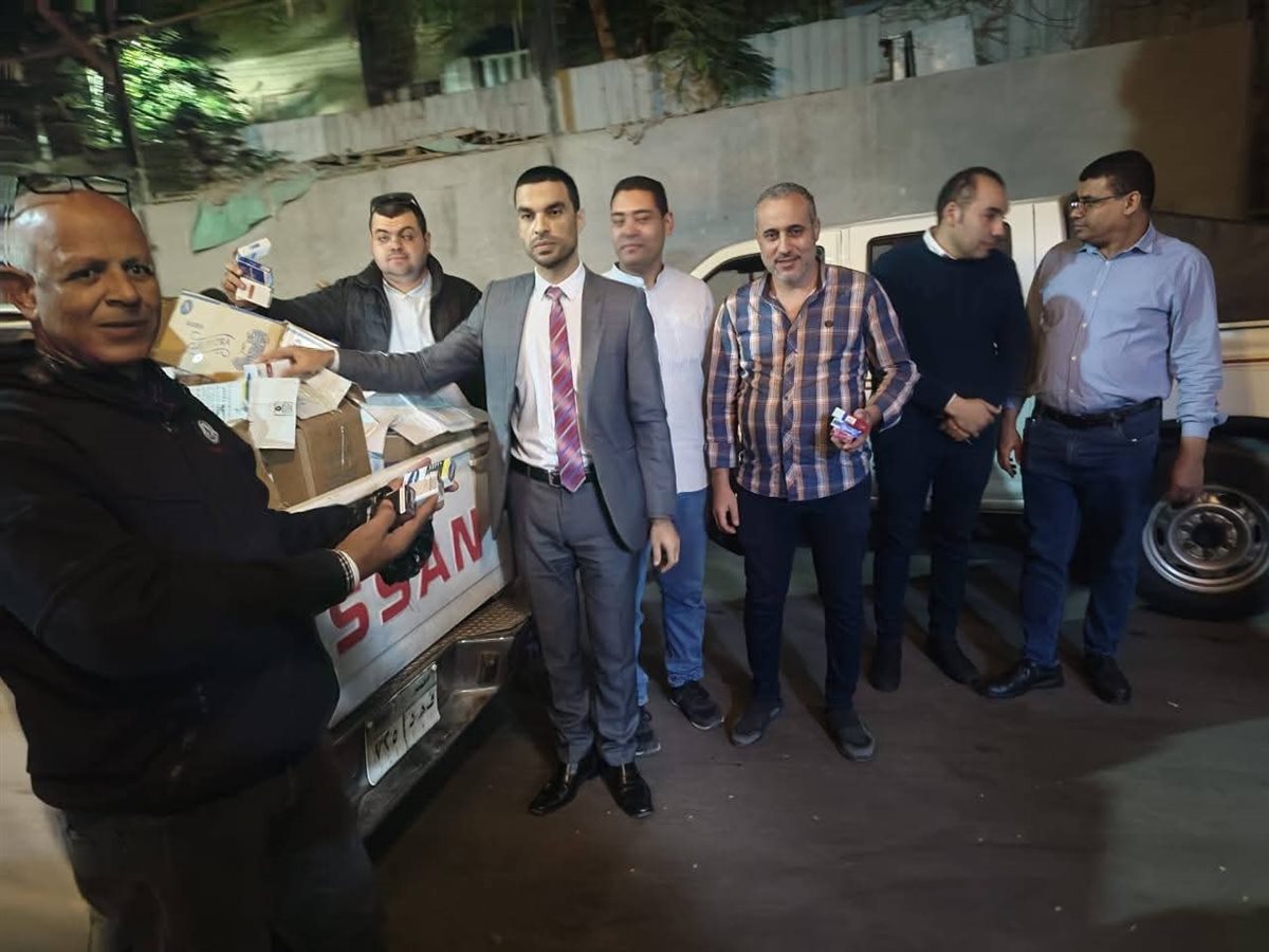 ضبط سجائر مهربة في المنوفية 