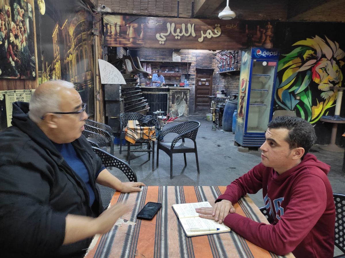 صابر أبو الفضل صحفي القاهرة 24 مع الدكتور محمد زهران