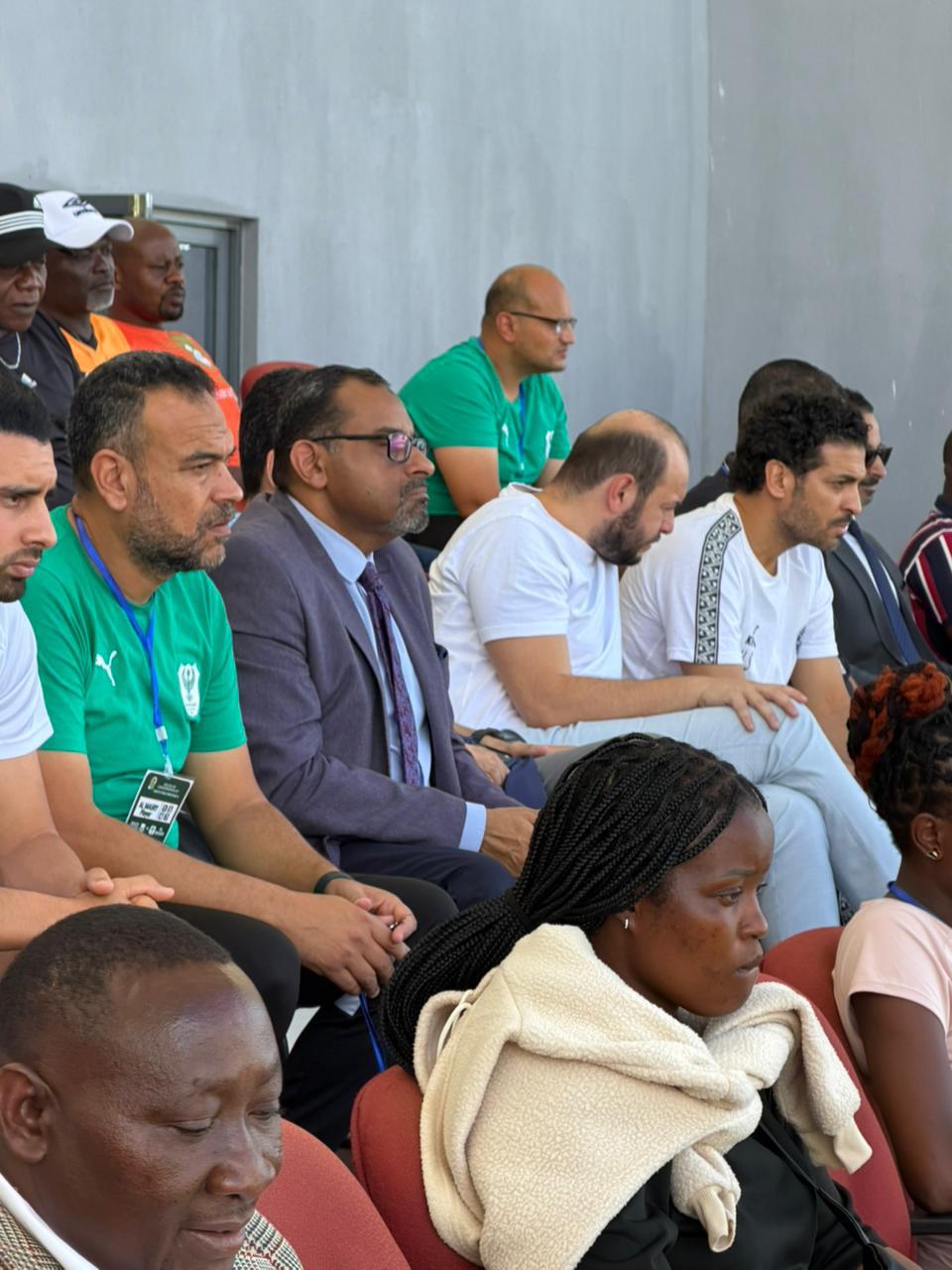 بعثة بيراميدز في زامبيا تتابع مباراة المصري وزيسكو من المدرجات لدعم الفريق البورسعيدي <br>